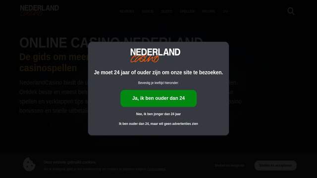 NederlandCasino casino screenshot