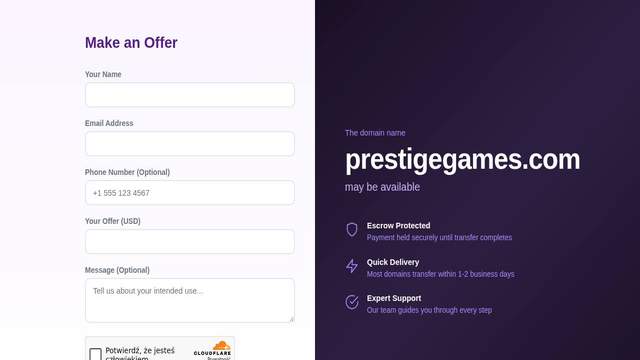 PrestigeGames casino screenshot